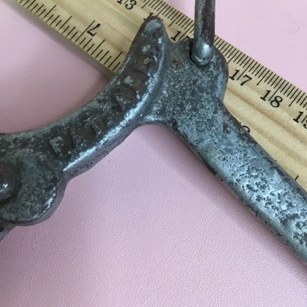Vintage Antique Rustic Primitive Cast Iron Stockland Jar Sealer Spec Co. MPLS‎